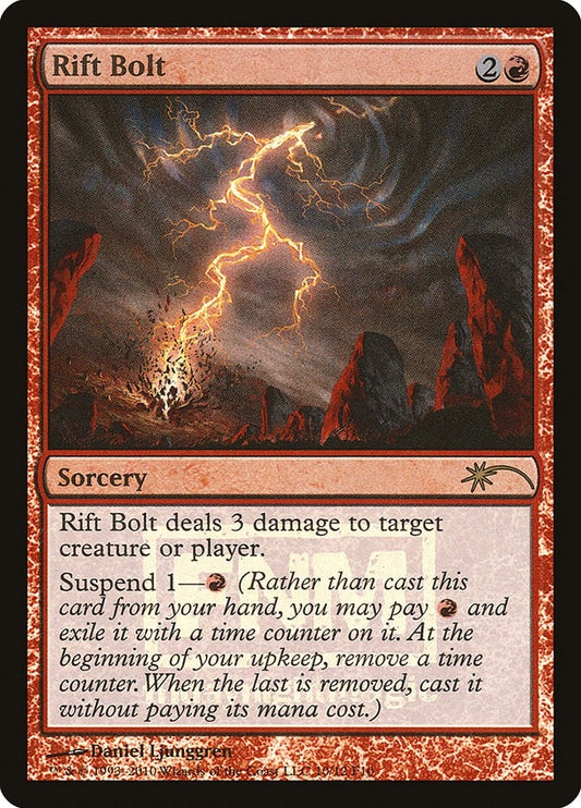 Image for Rift Bolt (10) (FNM Promos) - Magic: The Gathering
