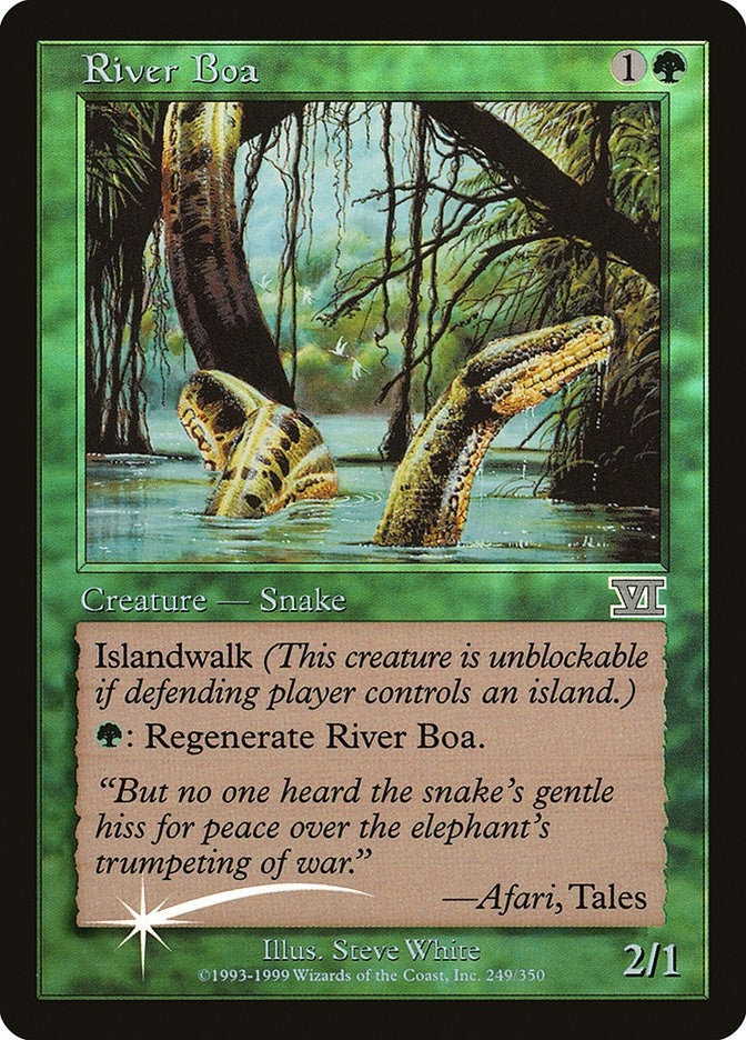 Image for River Boa (249) (FNM Promos) - Magic: The Gathering