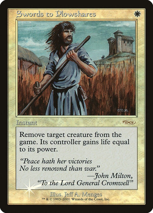 Image for Swords to Plowshares (FNM Promos) - Magic: The Gathering