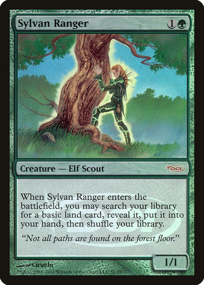 Image for Sylvan Ranger (Gateway - 51) (51) (WPN & Gateway Promos) - Magic: The Gathering