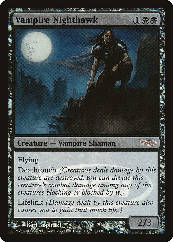 Image for Vampire Nighthawk (33) (WPN & Gateway Promos) - Magic: The Gathering