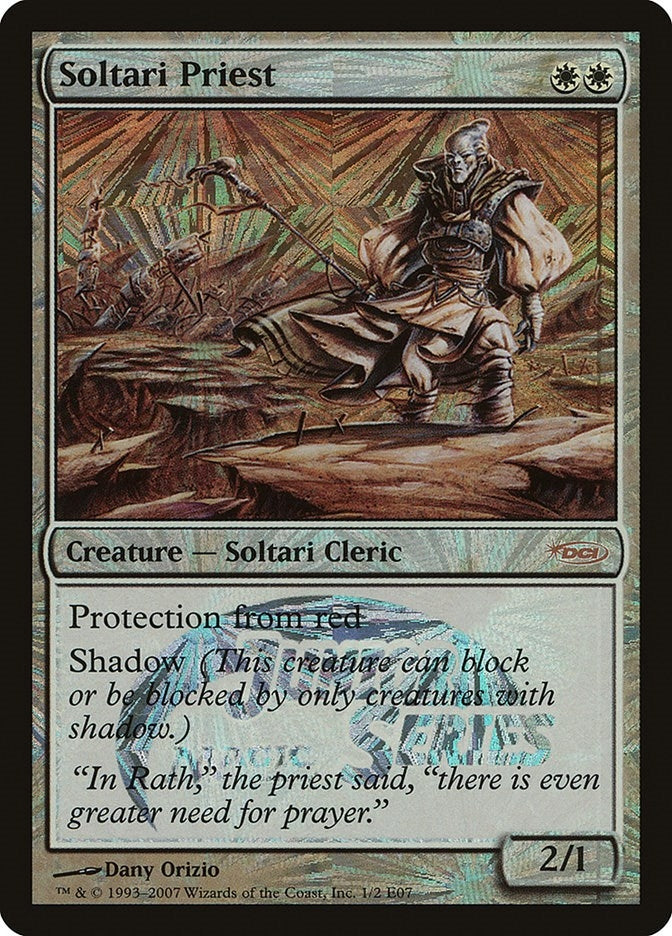 Image for Soltari Priest (Junior Series Europe) (1) (Junior Series Promos) - Magic: The Gathering