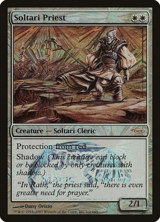 Image for Soltari Priest (Junior Series Europe) (1) (Junior Series Promos) - Magic: The Gathering