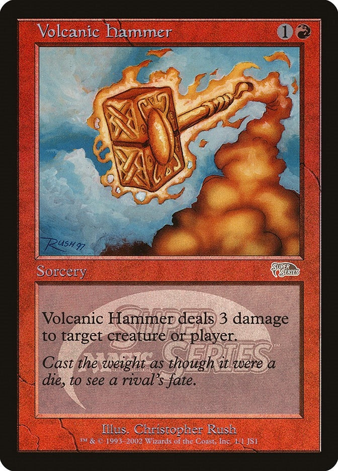Image for Volcanic Hammer (Junior Super Series) (1) (Junior Series Promos) - Magic: The Gathering