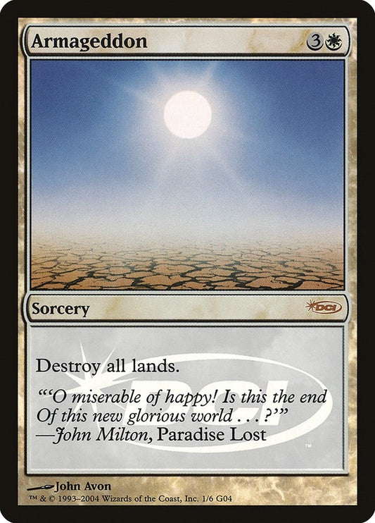 Image for Armageddon (1) (Judge Promos) - Magic: The Gathering