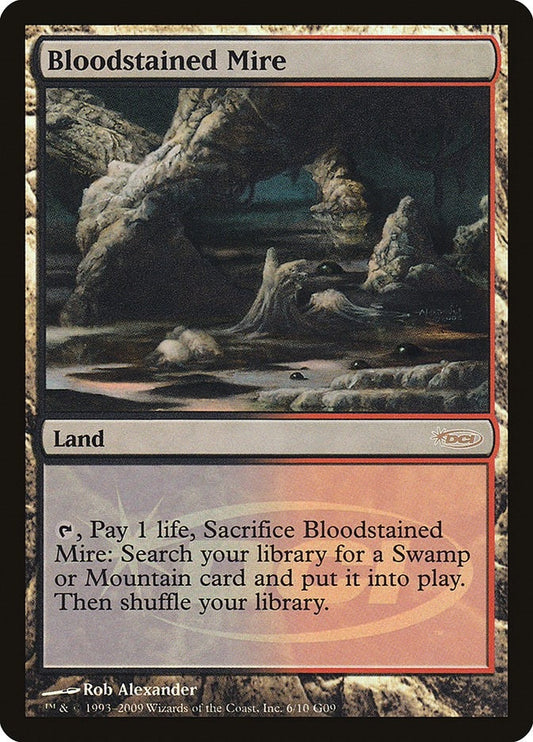 Image for Bloodstained Mire (6) (Judge Promos) - Magic: The Gathering