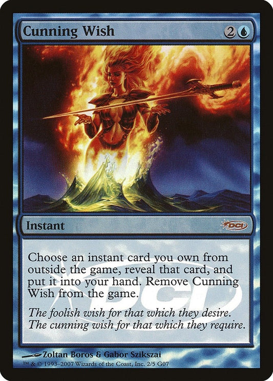 Image for Cunning Wish (2) (Judge Promos) - Magic: The Gathering