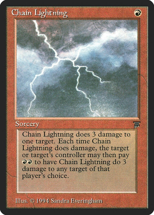 Image for Chain Lightning (Legends) - Magic: The Gathering