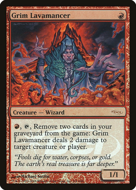 Image for Grim Lavamancer (2) (Judge Promos) - Magic: The Gathering