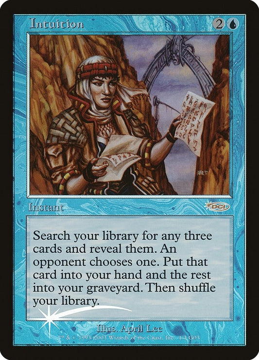 Image for Intuition (1) (Judge Promos) - Magic: The Gathering