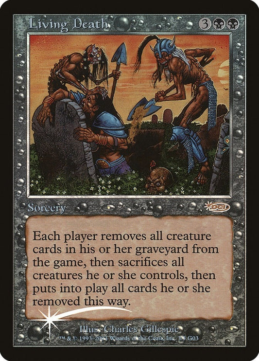 Image for Living Death (3) (Judge Promos) - Magic: The Gathering