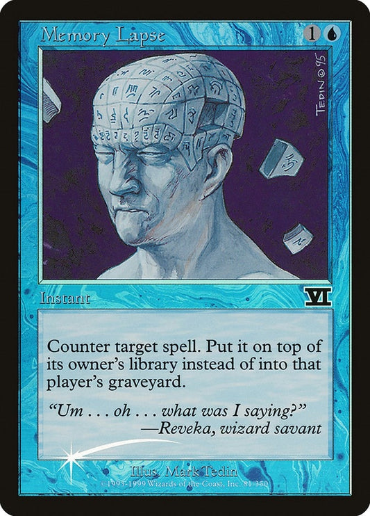 Image for Memory Lapse (1) (Judge Promos) - Magic: The Gathering