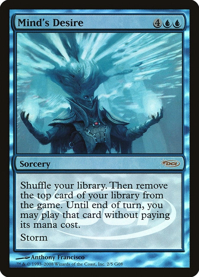 Image for Mind's Desire (2) (Judge Promos) - Magic: The Gathering