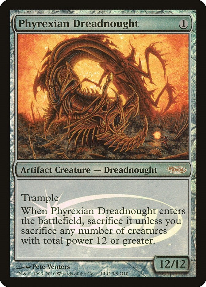 Image for Phyrexian Dreadnought (3) (Judge Promos) - Magic: The Gathering