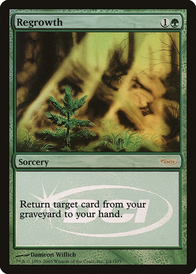 Image for Regrowth (2) (Judge Promos) - Magic: The Gathering