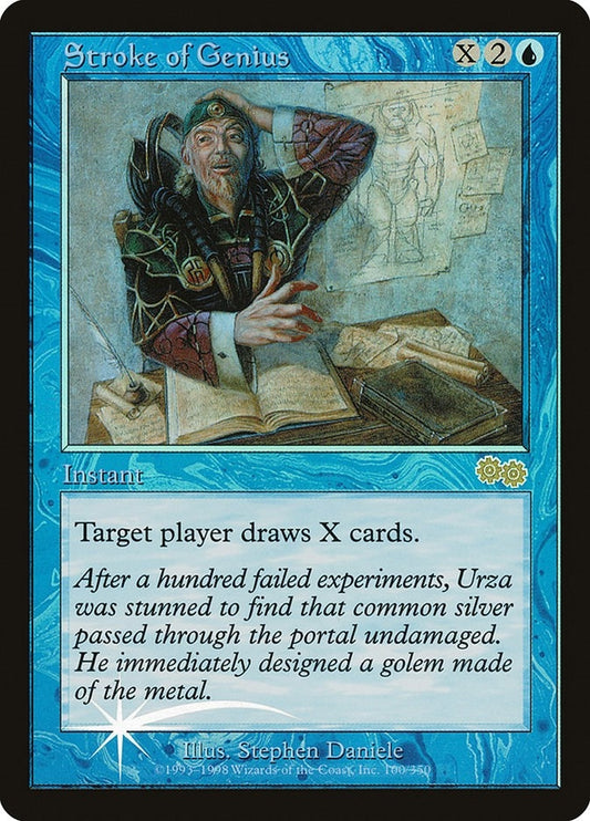 Image for Stroke of Genius (100) (Judge Promos) - Magic: The Gathering