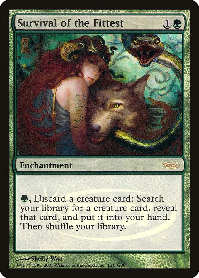 Image for Survival of the Fittest (4) (Judge Promos) - Magic: The Gathering
