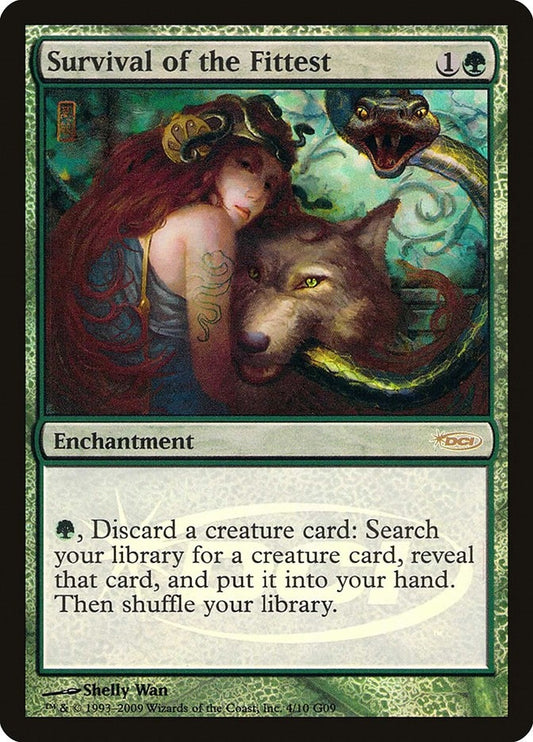 Image for Survival of the Fittest (4) (Judge Promos) - Magic: The Gathering