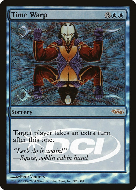 Image for Time Warp (3) (Judge Promos) - Magic: The Gathering