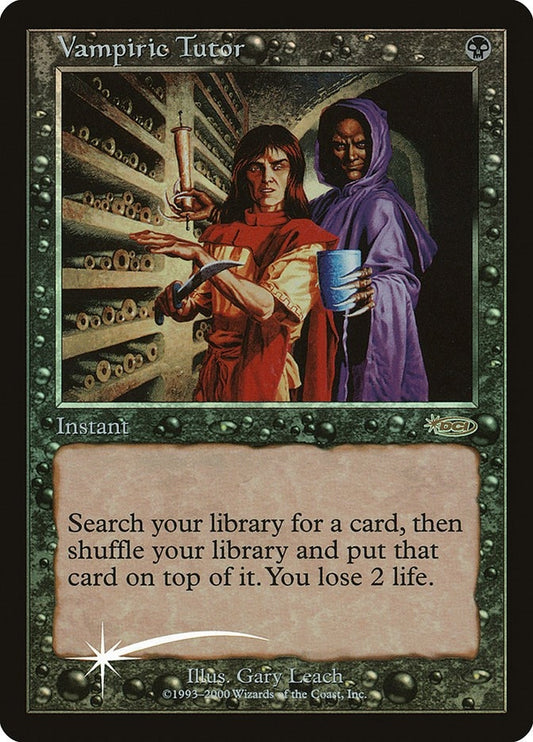 Image for Vampiric Tutor (2) (Judge Promos) - Magic: The Gathering