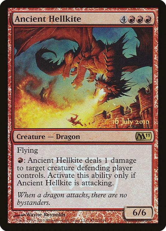 Image for Ancient Hellkite (122) (Launch Party & Release Event Promos) - Magic: The Gathering