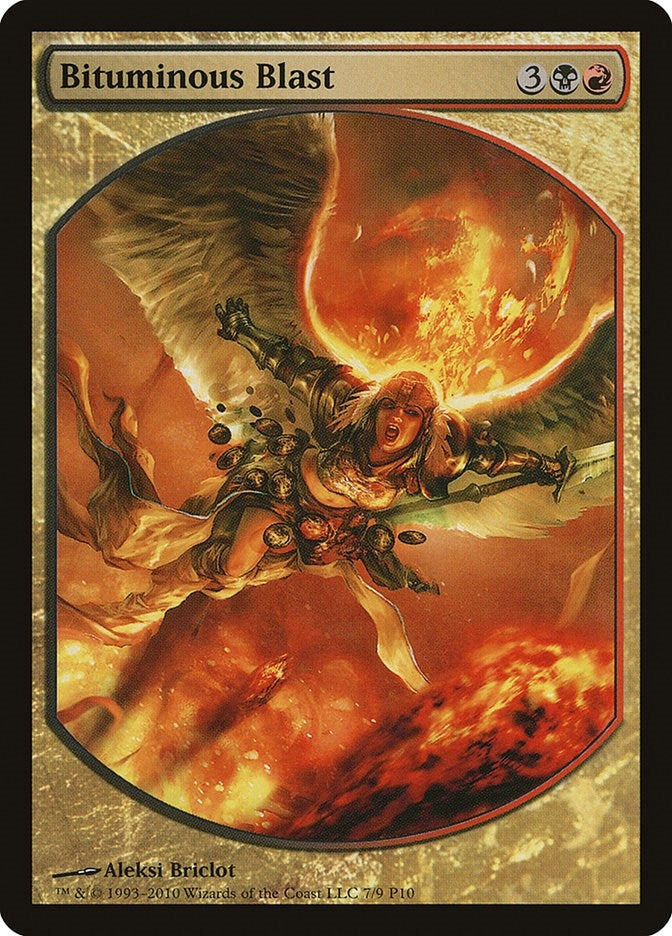 Image for Bituminous Blast (7) (Magic Player Rewards) - Magic: The Gathering