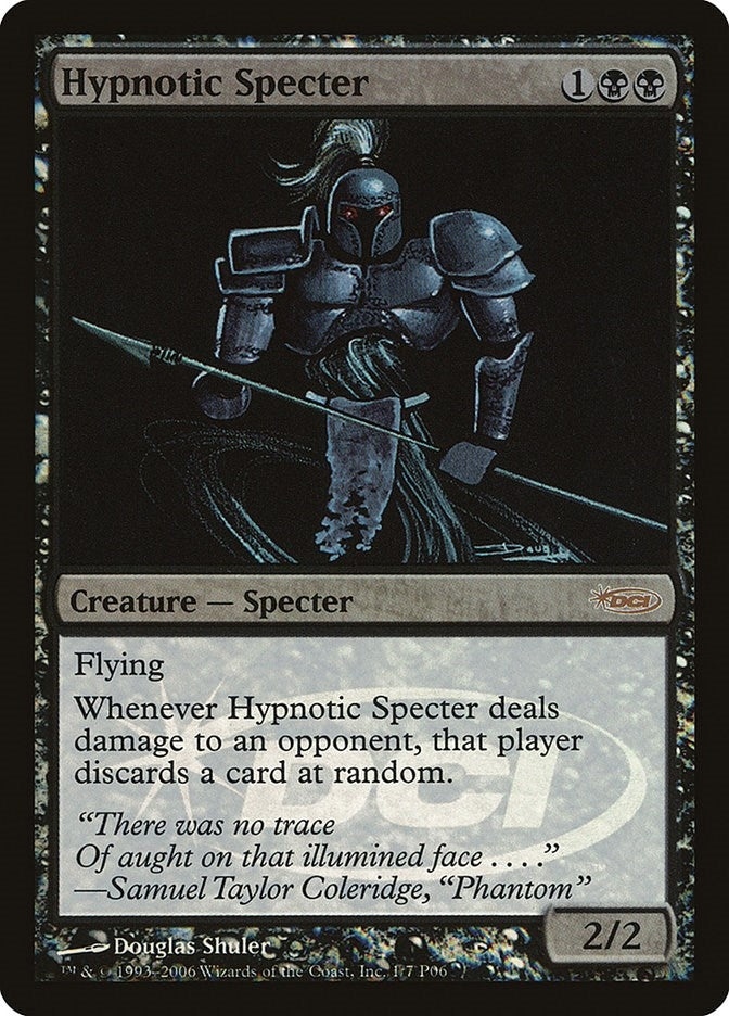 Image for Hypnotic Specter (1) (Magic Player Rewards) - Magic: The Gathering
