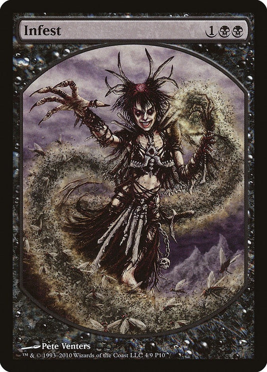Image for Infest (4) (Magic Player Rewards) - Magic: The Gathering