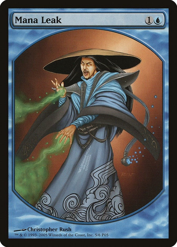 Image for Mana Leak (5) (Magic Player Rewards) - Magic: The Gathering