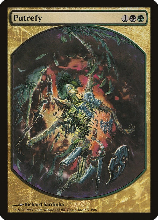 Image for Putrefy (5) (Magic Player Rewards) - Magic: The Gathering