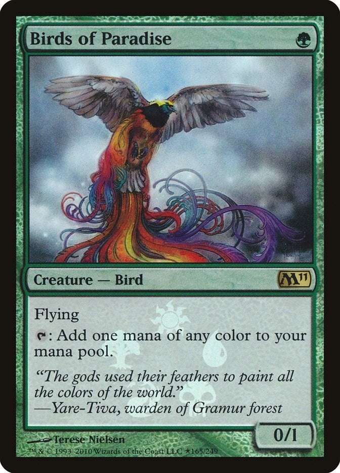 Image for Birds of Paradise (165) (Buy-A-Box Promos) - Magic: The Gathering