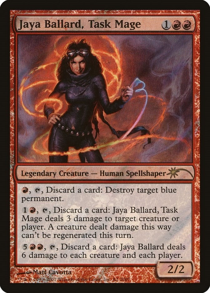 Image for Jaya Ballard, Task Mage (A1) (Media Promos) - Magic: The Gathering