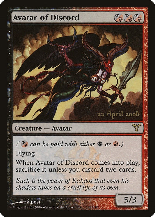 Image for Avatar of Discord (29) (Prerelease Cards) - Magic: The Gathering