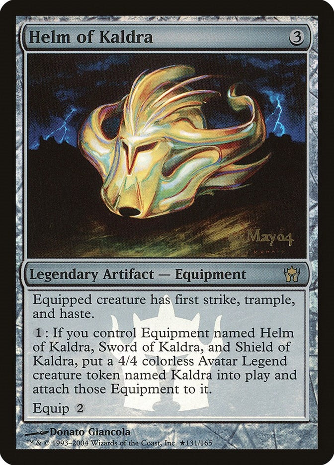 Image for Helm of Kaldra (131) (Prerelease Cards) - Magic: The Gathering