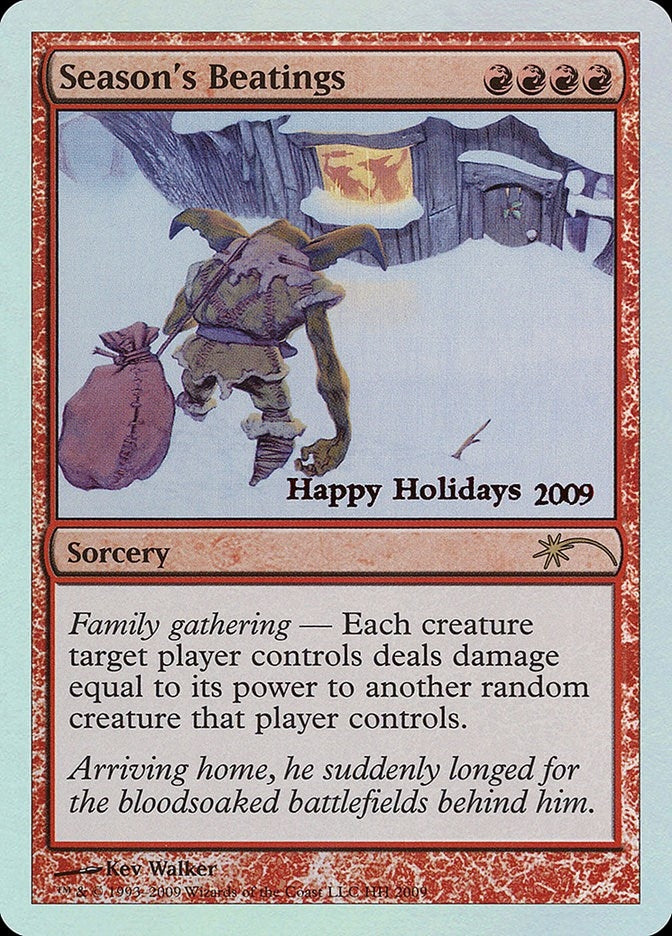 Image for Season's Beatings (2009) (Special Occasion) - Magic: The Gathering