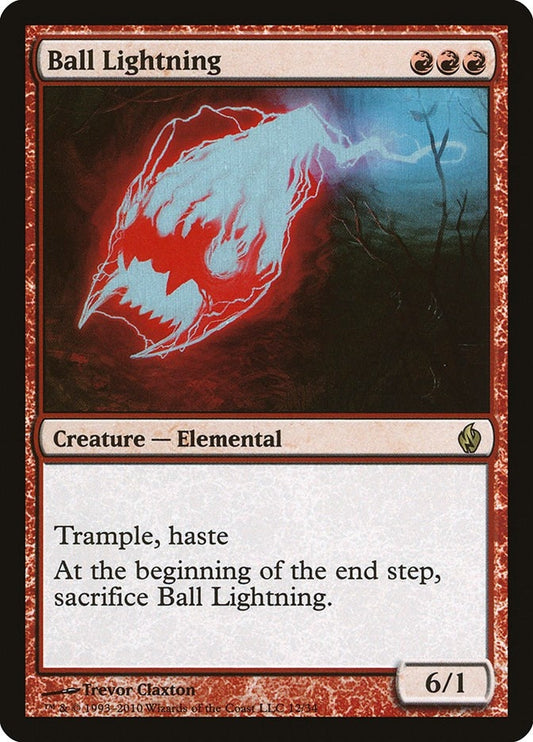 Image for Ball Lightning (12) (Premium Deck Series: Fire and Lightning) - Magic: The Gathering