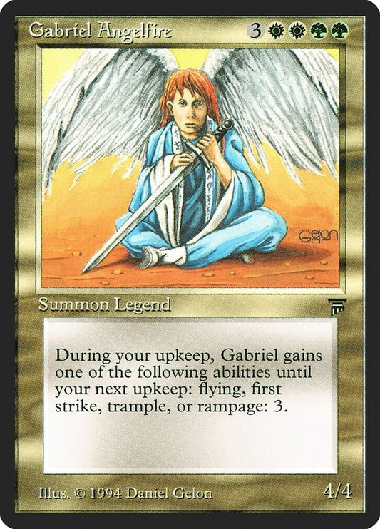 Image for Gabriel Angelfire (Legends) - Magic: The Gathering