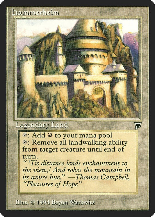 Image for Hammerheim (Legends) - Magic: The Gathering