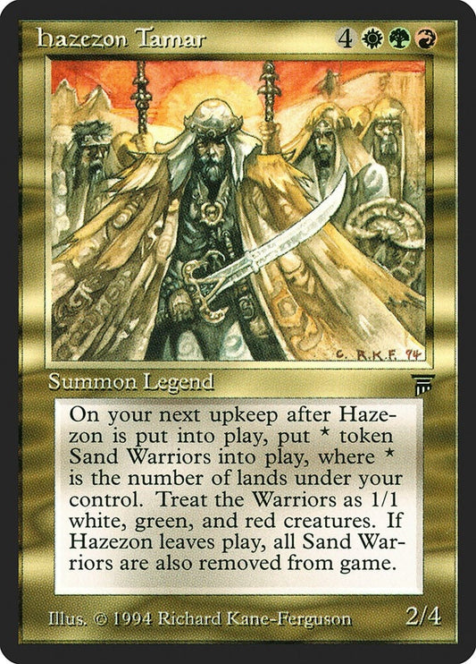 Image for Hazezon Tamar (Legends) - Magic: The Gathering