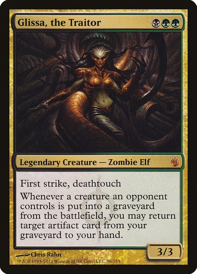 Image for Glissa, the Traitor (96) (Mirrodin Besieged) - Magic: The Gathering