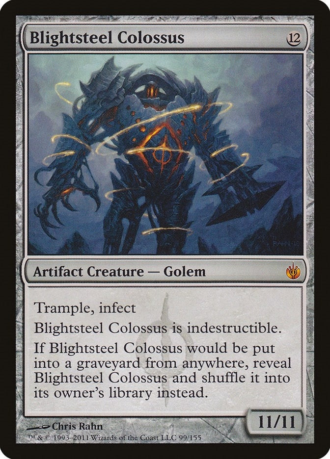 Image for Blightsteel Colossus (99) (Mirrodin Besieged) - Magic: The Gathering