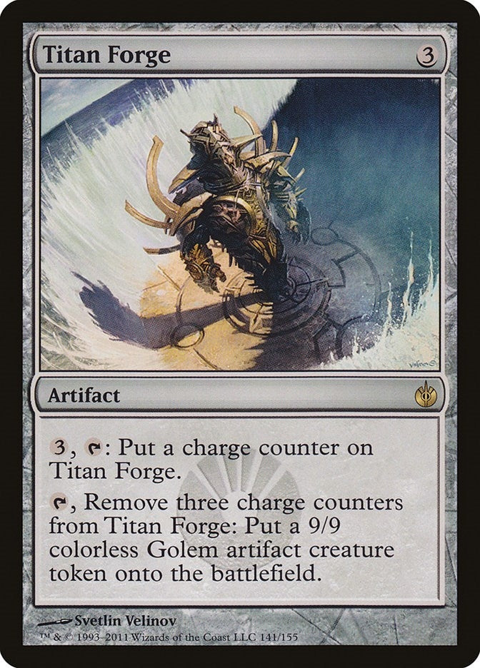 Image for Titan Forge (141) (Mirrodin Besieged) - Magic: The Gathering