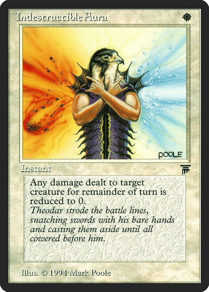 Image for Indestructible Aura (Legends) - Magic: The Gathering