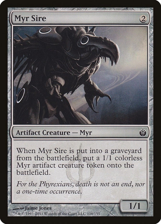 Image for Myr Sire (116) (Mirrodin Besieged) - Magic: The Gathering