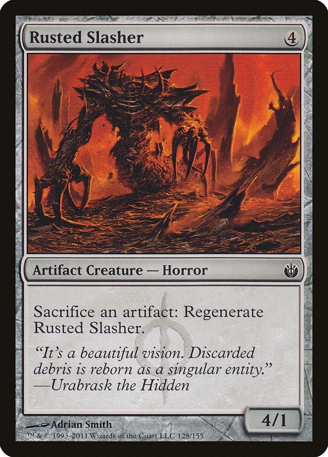 Image for Rusted Slasher (128) (Mirrodin Besieged) - Magic: The Gathering