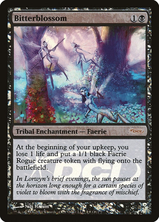 Image for Bitterblossom (1) (Judge Promos) - Magic: The Gathering
