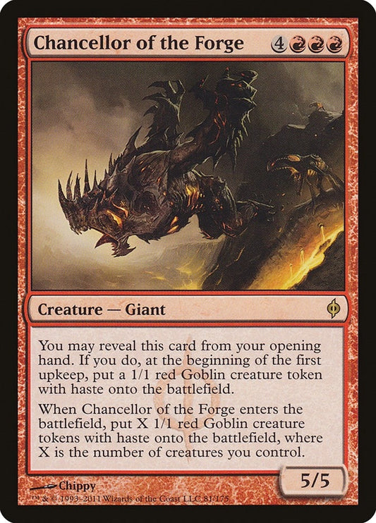 Image for Chancellor of the Forge (81) (New Phyrexia) - Magic: The Gathering