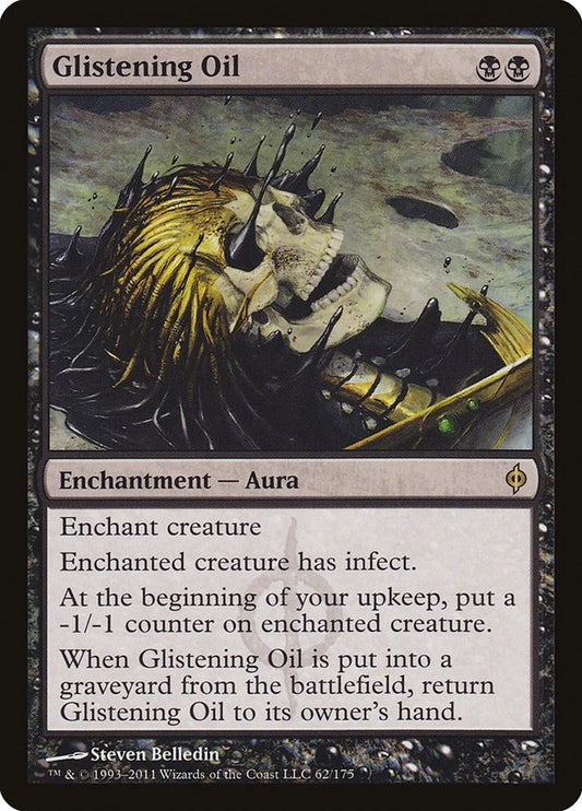 Image for Glistening Oil (62) (New Phyrexia) - Magic: The Gathering