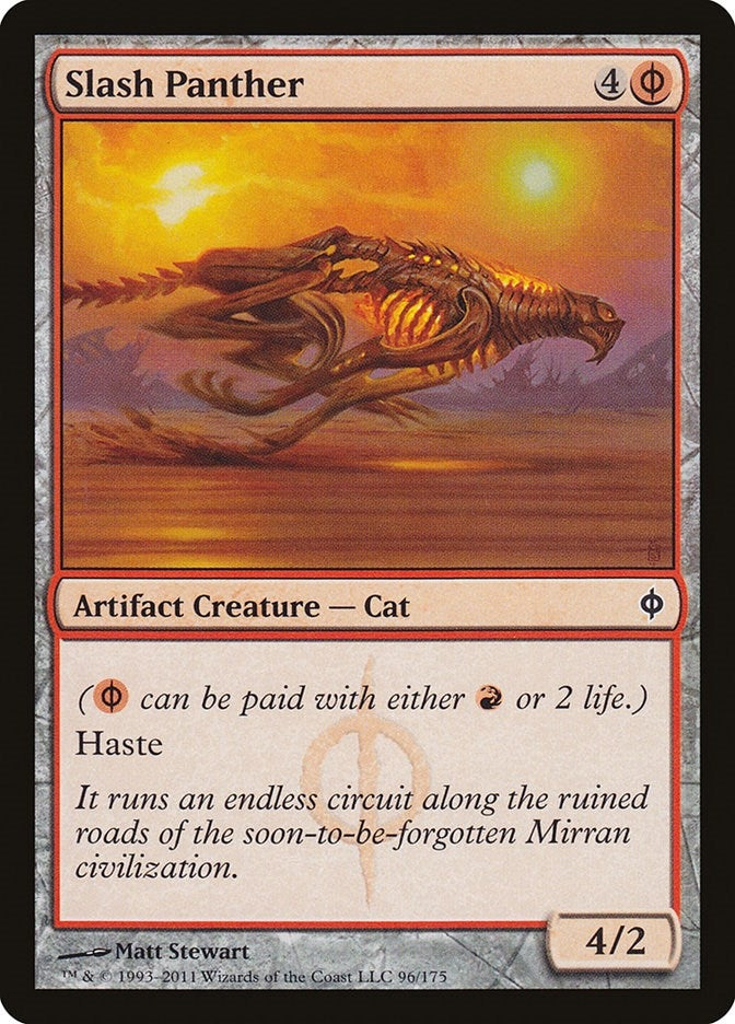 Image for Slash Panther (96) (New Phyrexia) - Magic: The Gathering