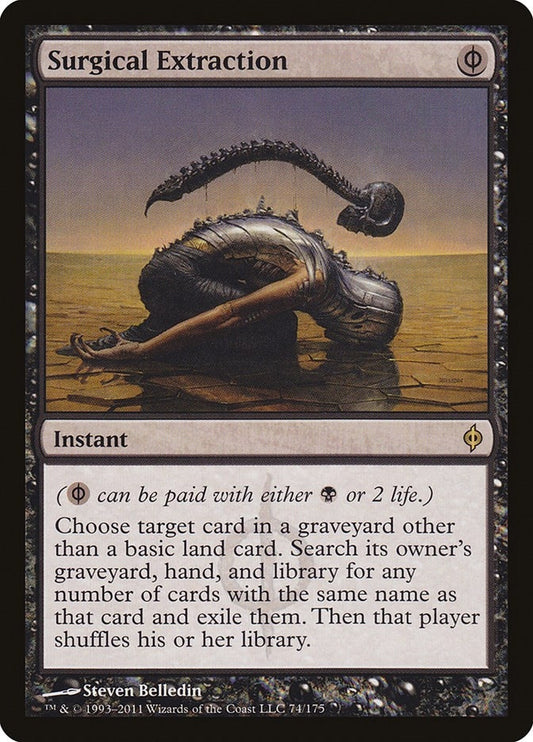Image for Surgical Extraction (74) (New Phyrexia) - Magic: The Gathering